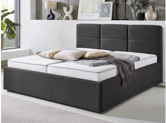 Posteľ Domango 180x200 cm, antracitovo šedá látka