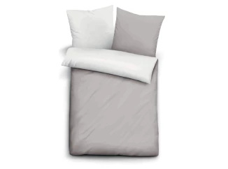 Obliečky šedo-béžové, bavlna