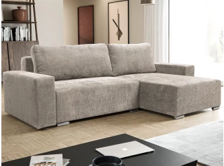 Rohová sedacia  súprava Anafi, béžová cappuccino látka