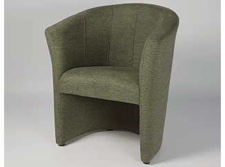 Kreslo Boston, zelená látka