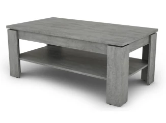 Konferenčný stolík Inter, sivý betón
