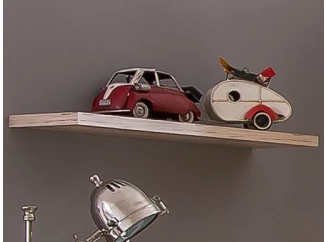 Nástenná polica Cariba, 78 cm, dub san remo