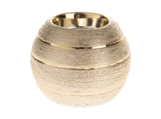 Svietnik 8,5 cm, zlatý