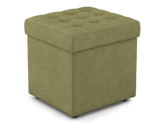 Taburet Surprise Mini 45x45 cm, trávovo zelená látka