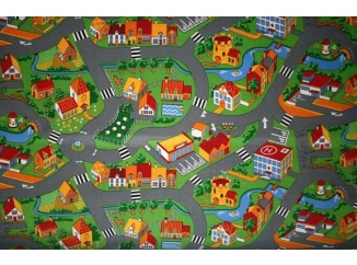 Detský koberec Ulice 80x120 cm