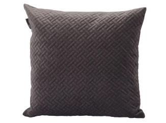 Dekoračný vankúš Vanda 42x42 cm, antracitový