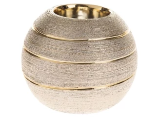 Svietnik 10 cm, zlatý