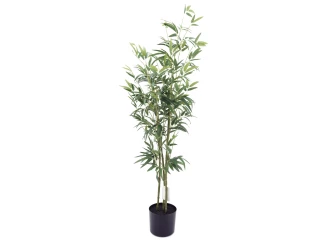 Umelá rastlina v kvetináči Bambus, 90 cm