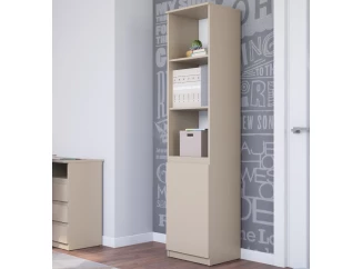 Regál s dvierkami Carlos, béžový kašmír, šírka 40 cm