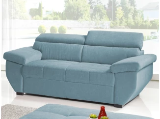 Dvojsedák Speedway, azúrovo modrá látka