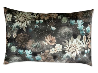 Dekoračný vankúš Shirin 30x50 cm, petrolejová