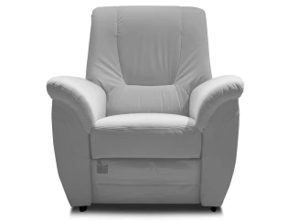 Elektrické relaxačné TV kreslo Relaxness, svetlo šedá látka