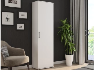 Viacúčelová skriňa s policami Nitro, 50 cm, bílá