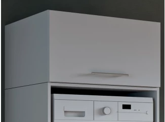 Skriňový nádstavec Mr. Sauber 68 cm, biely