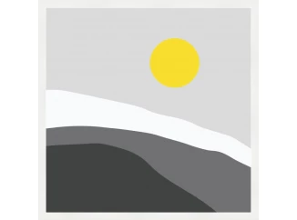 Rámovaný obraz Jednoduchá krajina, 40x40 cm