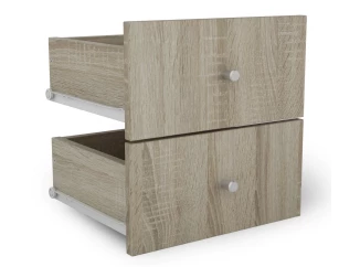 Sada zásuviek (2 ks) Jerry, dub sonoma