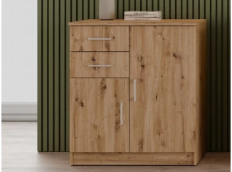Komoda Universal, 79 cm, dub artisan