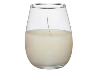 Sviečka v skle šampanská, 10 cm