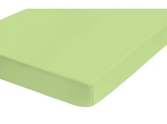 Napínacie prestieradlo Jersey Castell 180x200 cm, zelené