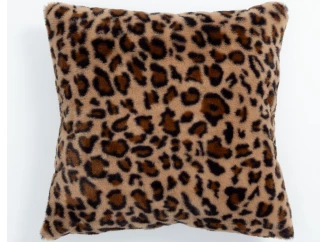 Dekoračný vankúš Fashion Leopard 60x60 cm, hnedý