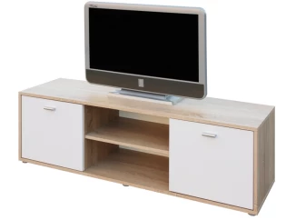 TV stolík Star, dub sonoma/biely