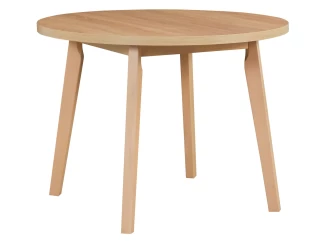 Okrúhly jedálenský stôl Norveg 100 cm, dub sonoma