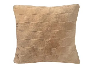 Dekoračný vankúš Rabbit Bubble 45x45 cm, hnedý