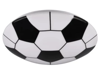 Stropné LED osvetlenie Kloppi, motív futbalová lopta