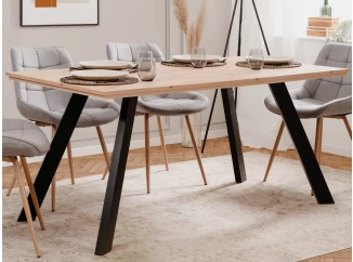 Jedálenský stôl Konstanz 160x90 cm, dub artisan