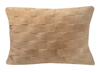 Dekoračný vankúš Rabbit Bubble 50x70 cm, hnedý
