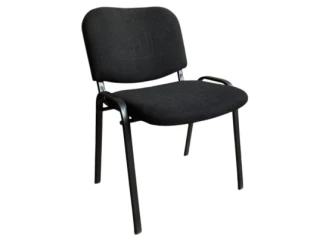 Konferenčná stolička Zuza, čierna tkanina