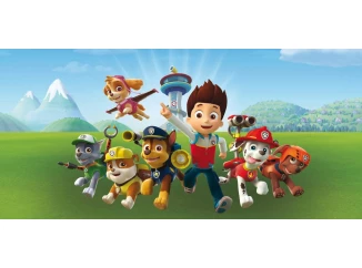 Obraz na stenu Tlapková patrola, 70x33 cm