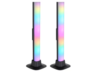 Smart stolná lampa (set 2 ks) Polliver, RGB, s aplikáciou