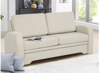 Pohovka s rozkladom Impuls, béžová látka