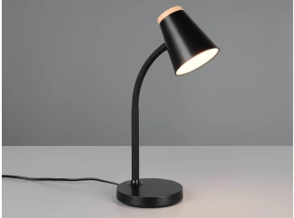 Stolná LED lampa Pongo, čierna