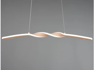 Závesné stropné osvetlenie LED Ginko, piesková