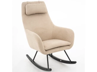 Hojdacie kreslo Galileo, béžová tkanina