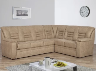 Rohová sedacia súprava Merlin, béžová látka