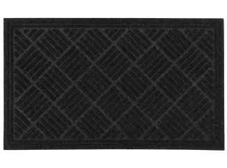 Rohožka Contours 45x75 cm, antracitová