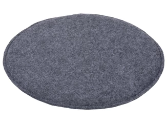 Podsedák na stoličky Davos, antracitový, okrúhly 38 cm