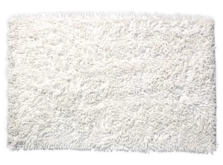 Kúpeľňová predložka Ella 50x80 cm, biela