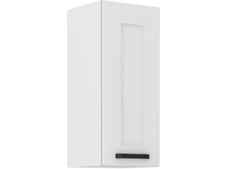 Horná kuchynská skrinka Luna, 30 cm, biela