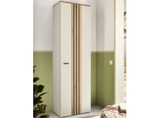 Predsieňová šatníková skriňa Lima, béžová kašmír/dub evoke