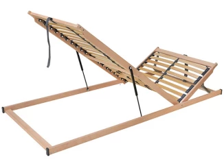 Výklopný lamelový rošt z prednej strany a polohovaním Star H+P 90x200 cm