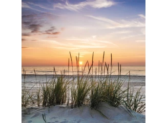 Obraz na stenu Západ slnka pri mori, 35x35 cm