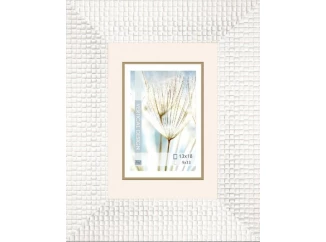 Fotorámik Glamour 13x18 cm, biely