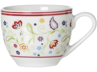 Šálka na espresso Shanti Doppio 80 ml, farebné kvety