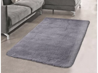 Koberec Soft 70x140 cm,strieborný