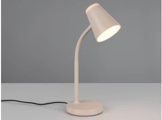Stolová LED lampa Pongo, béžová