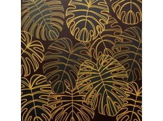 Obraz na stenu Boho listy, 65x65 cm